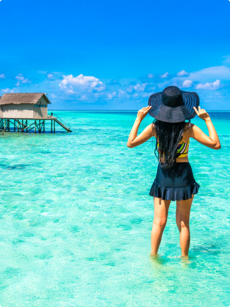 beach girl